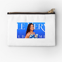 Red Carpet Queen Halle Bailey Zipper Pouches
