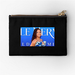 Red Carpet Queen Halle Bailey Zipper Pouches