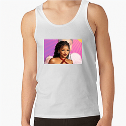 Academy Award Winner Halle Bailey Tank Tops