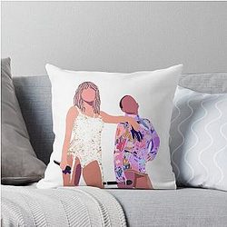 Halsey and Taylor Swift Throw Pillow
