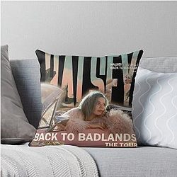 Halsey Back To The Badlands Throw Pillow