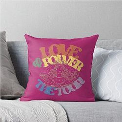 Halsey Love and Power Tour Throw Pillow