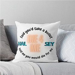 Die For Me Halsey Throw Pillow