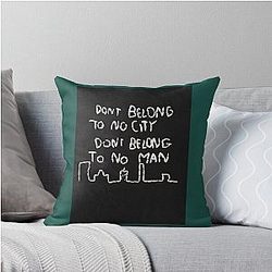 Halsey Lyrics Throw Pillow