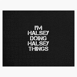 Halsey Name T Shirt - I'm Halsey Name Gift Item Tee Puzzle