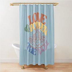 Halsey Love and Power Tour Shower Curtain