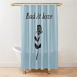 Bad at Love Halsey Shower Curtain