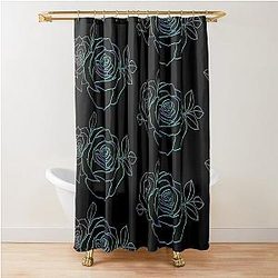 Halsey Roses Shower Curtain