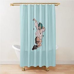Halsey Badlands Tattoo Shower Curtain