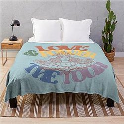 Halsey Love and Power Tour Throw Blanket