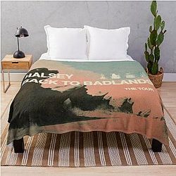Halsey Badlands Tour 2026 Throw Blanket