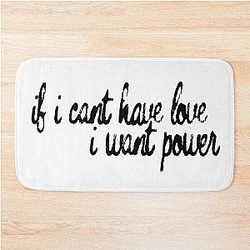 Halsey - If I Can't Have Love I Want Power Bath Mat