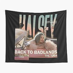 Tour 2025 Halsey Back To The Badlands Tapestry