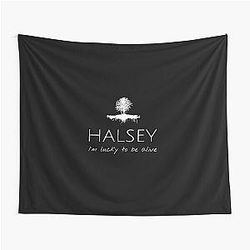 Halsey Ashley Nicolette Frangipane I'm Lucky to Be Alive Tapestry