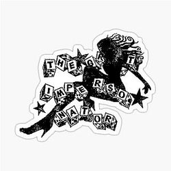 Halsey the Impersonator Sticker