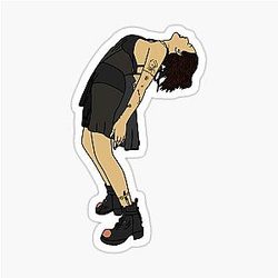 Halsey Sticker
