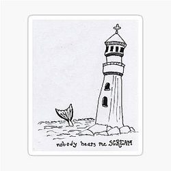 The Lighthouse Halsey If I Can't Have Love I Want Power Sticker
