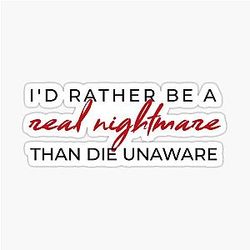 Nightmare - Halsey Sticker