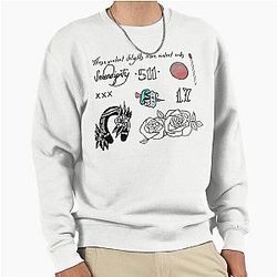 Halsey Tattoos Pullover Sweatshirt