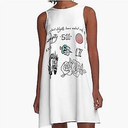 Halsey  A-Line Dress
