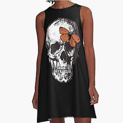 Without Me - Halsey A Line Dress