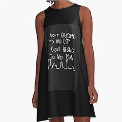 Halsey lyrics A line dress