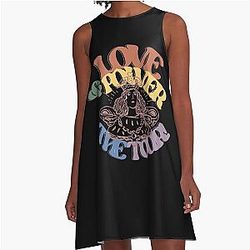 Halsey Love and Power Tour A-Line Dress