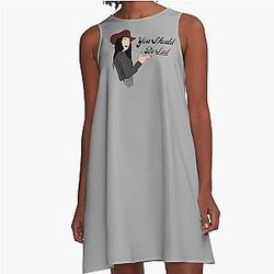 Halsey You Should Be Sad Manic A Line Dress