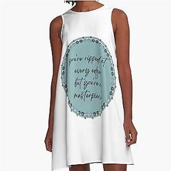 Colors A-Line Dress by Halsey