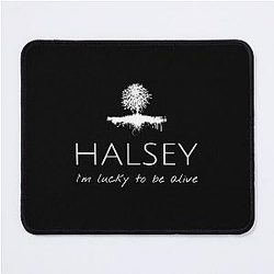 Halsey Ashley Nicolette Frangipane I'm Lucky Mouse Pad