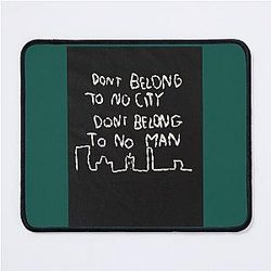 Halsey lyrics Mouse Pad