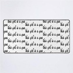 Halsey - If I Can't Have Love I Want Power Girl is a Gun Desk Mat