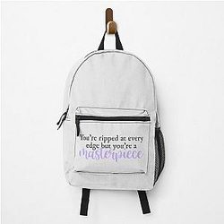 You're ripped at every edge but you're a masterpiece Halsey lyrics Backpack