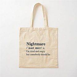 Halsey Aesthetic Lyrics Cotton Tote Bag