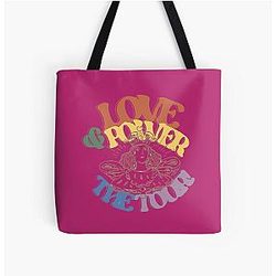 Halsey Love and Power Tour All-Over Print Tote Bag
