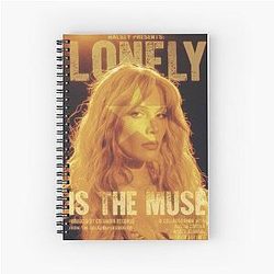 Halsey Lonely Is The Muse Design Notebook