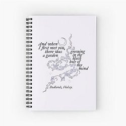 Halsey Badlands notebook