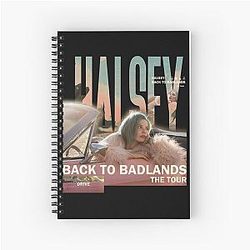 Halsey Tour 2025 Back to the Badlands Spiral Notebook