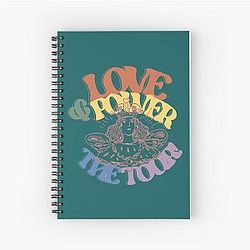 Halsey Love and Power Tour Spiral Notebook