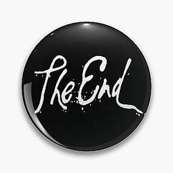 Halsey The End (Black White Pin)