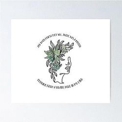 Halsey Garden Growing from a Black Hole in My Mind Poster
