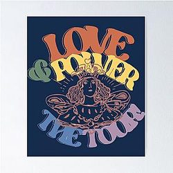 Halsey Love and Power Tour Poster