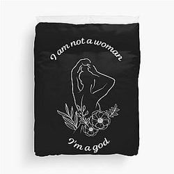 I am a God (Halsey Inspired) Duvet Cover