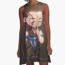 Hallsin Chibi - Baldur's Gate 3 A-Line Dress