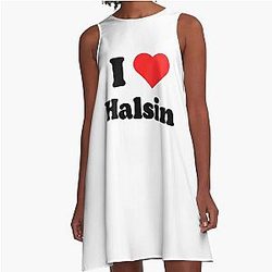I love Halsin A line Dress