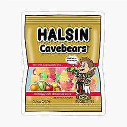 Halsin Bear Gummies Sticker