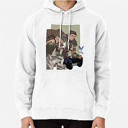 Baldur's Gate 3 Halsin Bear Facial Tattoo Little Bird Wolf Hoodie