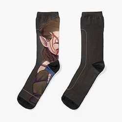 Halsin Chibi - Baldur's Gate 3 Socks