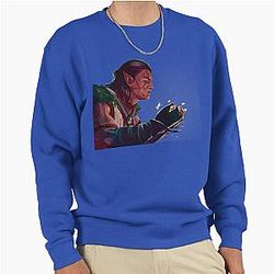 Nature Magic: First Druid Halsin Silverbough BG3 Pullover Sweatshirt