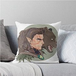 Halsin Bear Throw Pillow